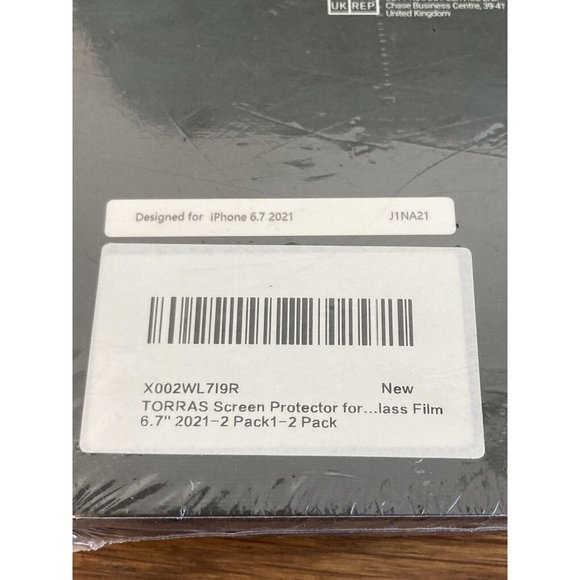 Torras Military Grade Shockproof 6.7” Screen Protector For iPhone 2 Pack - Picture 4 of 4